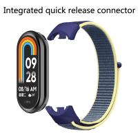 Correa De Nylon Para Xiaomi Mi Band 8 7 6 5 4 3 Pulsera Deportiva Reemplazo De Muñequera Compatible Con Smartwatch Mi Band 8 NFC Para Hombres Mujeres Niñas Y Niños - details 1