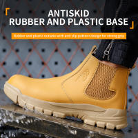 Botas De Seguridad Para Hombre Impermeables Con Punta De Acero Antigolpes Y Antipinchazos Para Actividades Al Aire Libre Senderismo Y Tácticas - details 16