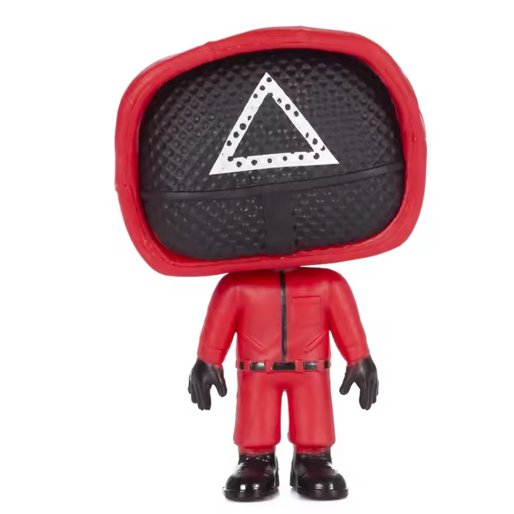 DAM. Figura Squid Pop 11cm. Vigilante triángulo. 8x5x11cm. - 1