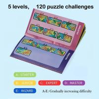 Juego De Rompecabezas 3D IQ Puzzler pro Para Niños Y Adultos Juguete Montessori De Desarrollo Cognitivo Dificultad De 120 Desafíos - details 9