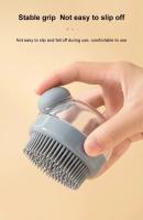 Cepillo De Baño Para Perros Y Gatos Con Despensador De Shampoo Cepillo De Peluquería Para Mascotas De Cabello Largo Material Plástico - details 8