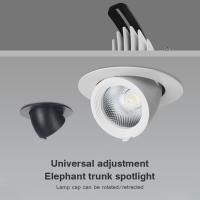 Revestimiento LED Bajo 7W COB Lámpara De Techo 12W 18W 220V 110V Iluminación LED Para Interiores Lámpara LED Insercional - details 0
