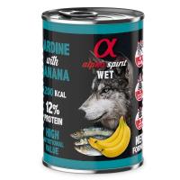 Alpha Spirit Comida Húmeda de Sardina con Plátano para Perros  (Pack 6 Latas x 400 Gr) - details 2