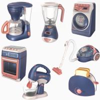 Cocina de simulación, juguete, lavadora, tostadora, horno microondas, juego de simulación, juguetes creativos para niños, iluminación de simulación - details 2