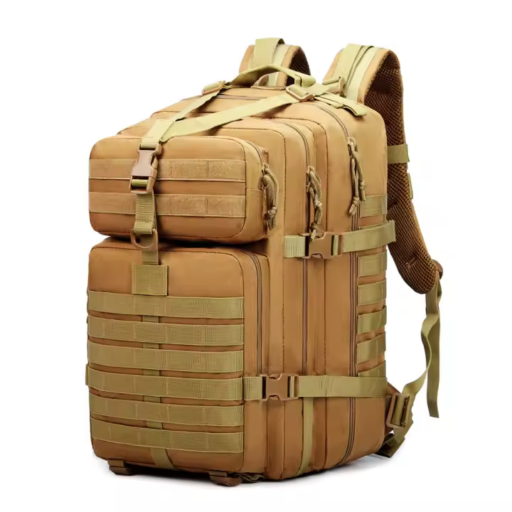 Mochila de camuflaje militar para exteriores, multifunción, para guerra especial, montañismo, viajes, gran capacidad, para hombre, mochila táctica de camping - 1