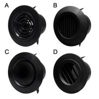 Cubierta De Ventilación Para Ventilador De Tamaño 75/100/150mm Accesorios De Ducto De Ventilación En ABS Formas Variadas - details 1