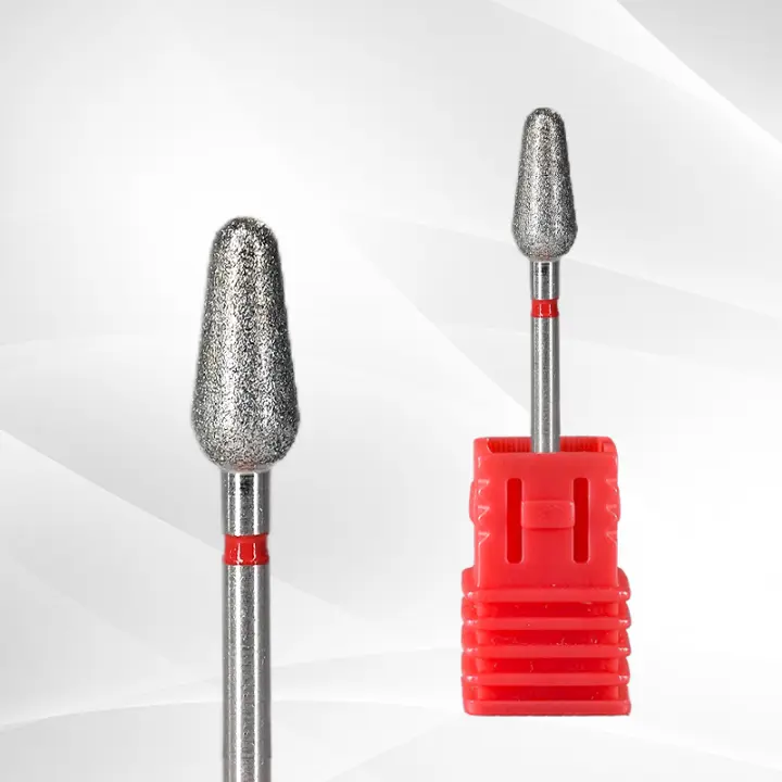 1PC Tornado Bit De Uñas Con Broca De Diamante Para Manicura Y Pedicura Herramienta Para Cortar Cutículas Y Callos Accesorio Para Taladro Eléctrico De Uñas - 1