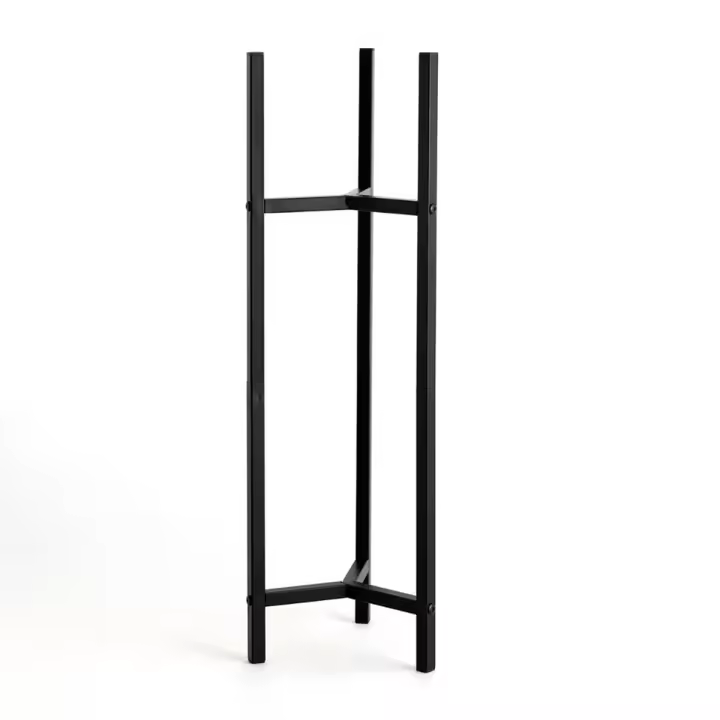 Soporte macetero MOA Vinthera diseño vertical negro 71x21x21 cm - 1