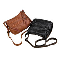 Nueva Llegada Bolso De Hombro Para Mujer En Cuero PU Retro Bolso Mensajero Ligero Bandolera Monedero Bolso De Mano Estilo Fashion - details 3