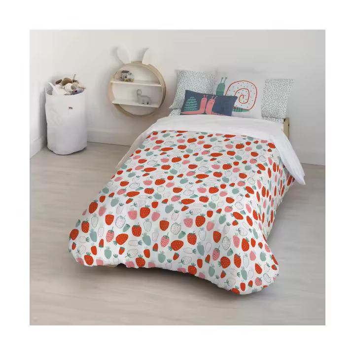 BL Belum Funda Nórdica Algodón Orgánico Riad con Cuello de Botella y Funda de Almohada 65x65 - 1