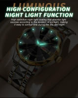 Reloj De Pulsera Para Hombre BINBOND Marca Top Lujo Resistente Al Agua Luminoso Con Fecha Y Día De La Semana Reloj De Acero Inoxidable Cuarzo - details 7