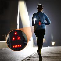 Lámpara De Pecho LED Para Correr Por Noche Recargable Por USB Luz De Advertencia Trasera Para Camping Senderismo Correr Y Aventura - details 0