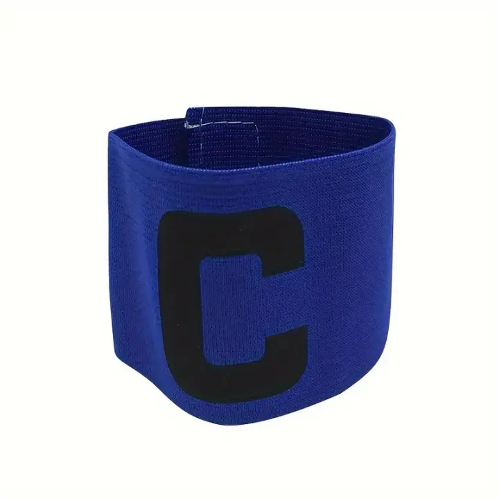 Armario De Fútbol 1 Capitan Con Velcro Y Cinta Elástica Para Partidos Deporte Equipo De Fútbol Marca C Logotipo - 1