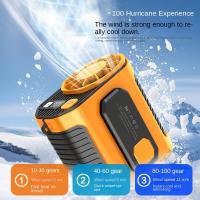 Ventilador Portátil De Cinturón Para Trabajo Al Aire Libre Y Soldadura En Sitios De Alta Temperatura Herramienta Eléctrica - details 1