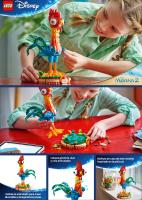 LEGO 43272 Disney Heihei, Maqueta para Construir de una Figura del Personaje de la Película Vaiana 2, Juguetes de Animales para Niñas y Niños de 9 Años o Más, Gallo de Juguete, Regalo Infantil - details 0