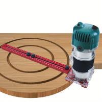 Juego De Corte Circular Para Router 4 En 1 Marca JIGHOLE Sin Certificación Origen China Mecanismo De Millado Y Groove - details 4