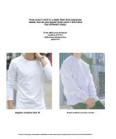Camiseta De Algodón Grueso 300g Para Hombre Y Mujer Con Mangas Largas Para Primavera Otoño Blanca Suelta Capaz De Camiseta Básica - details 2