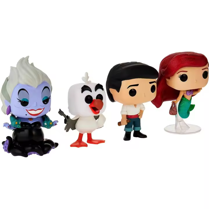 Funko Pop La Sirenita Pack 4 69110 DISNEY CLASSIC FUNKO - 1
