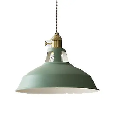 Industrial Style Ceiling Lamp Retro Colorful Pendant Light For Restaurant Kitchen Living - 1