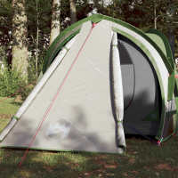 vidaXL Tienda de Campaña Iglú 2 Personas Tela Opaca Impermeable Toldo Color Blanco opaco,  Azul,  Gris y naranja y mas - details 3