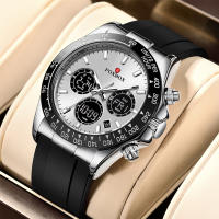Reloj De Pulsera LIGE Top Brand Luxury FOXBOX Para Hombre Con Calendario Fecha Doble Mostrador Digital Luz Resistente Al Choque Reloj De Mano Luminoso Resistente Al Agua - details 10