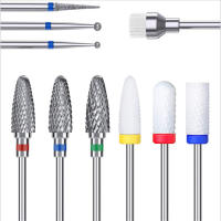 Juego De 10 Piezas De Cortadores De Uñas Para Manicura Cerámica Herramienta Para Eliminar Gel Y Esmalte Compatible Con Taladro - details 0