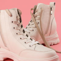 Alpargatas De Canvas Con Cordones De Color Gradiente Pequeños Algodón Mint Verde Y Blanco Para Niños Y Adultos - details 14