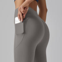 Leggings Para Mujer Con Bolsillos Pantalones De Yoga Para Gimnasio Deporte Fitness De Cintura Alta Control De Abdomen Para Correr Entrenamiento - details 48