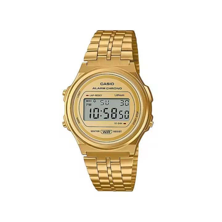 Casio VINTAGE A171WEG-9AEF Reloj digital - Dorado con eslabones - 1