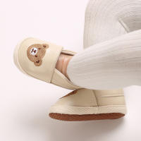 Zapatillas Planas De Algodón Para Bebés Niño Y Niña 0-18M Con Suela Suave Y Antideslizante Diseño De Dibujos Animados Zapatos Para Cuna - details 9
