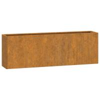 vidaXL Jardineras de pared (2 unidades) acero corten oxidado 53x10x17 cm - details 3