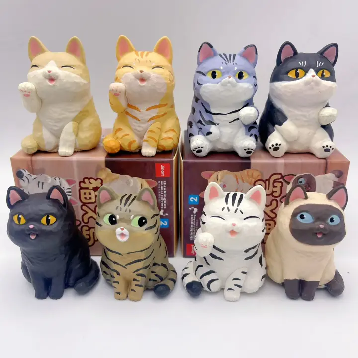 JINART Isla De Gatos Mini Caja Sorpresa Figura De Juguete Ornamento Lindo Y Divertido Para Coleccionistas Y Juguetes Para Adultos - 1
