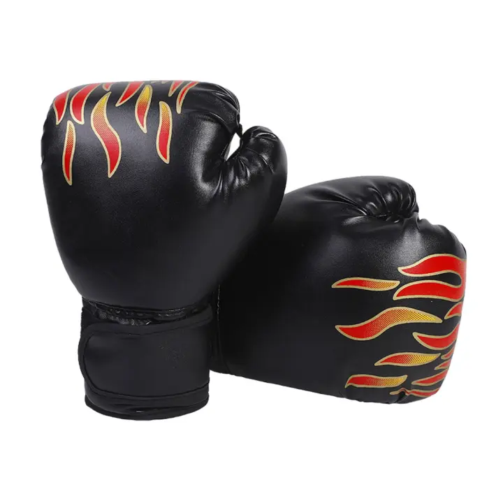 Guantes De Boxeo Para Niños Y Adultos Protección Deportiva En PU Cuero De Boxeo Y Taekwondo Sanda - 1