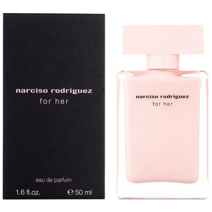 Narciso Rodriguez For Her EDP 50ml - Fragancia Femenina con Notas de Almizcle, Rosa y Ámbar, Elegancia Sensual y… — oferta en Miravia