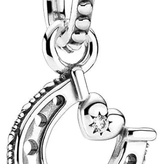 Charm colgante Herradura de la Suerte 799157C01 mujer plata,Incluye Caja Original，Incluye Caja Original - 1