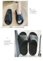 Zapatillas De Verano Para Hombre Y Mujer Talla Grande 47 EVA Suave Suela Interior Casa Comodidad Plataforma Baja Playa - details 4
