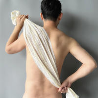 Escobilla De Exfoliación Para Ducha Con Tela De Baño De Espuma Multi-Función Para Hombres Con Ión De Plata Tela Exfoliante Ultra-Longa - details 9