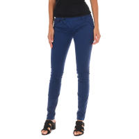 MET-Pantalon Tejano Largo de tejido elástico 10DBF0312-G291 para Mujer