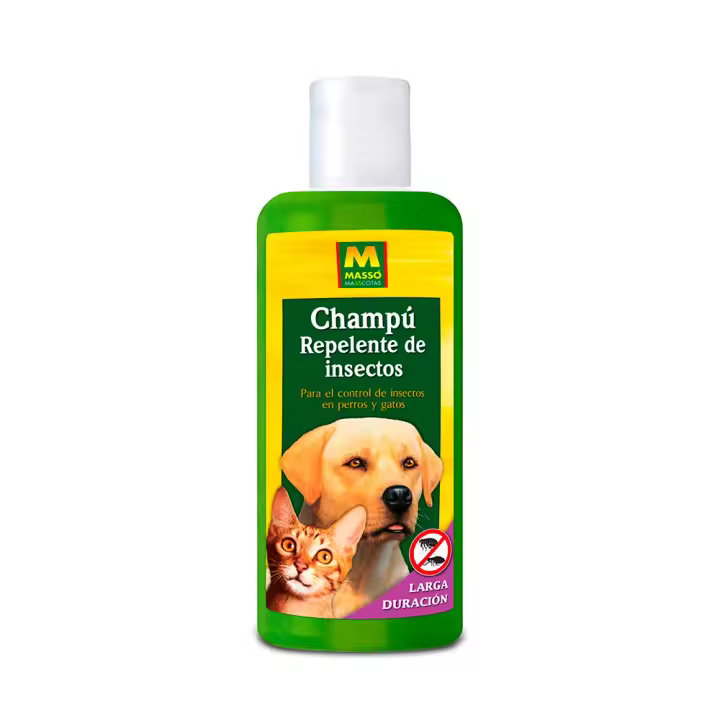CHAMPU REPELENTE INSECTOS PARA MASCOTAS 250ml  231355 MASSO - 1