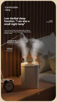Humidificador USB De Gran Capacidad Con Luz Nocturna Y Aromaterapia Mute Para Dormitorio Y Oficina Doble Nubosidad Y Volumen - details 0