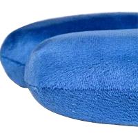 Cojín De Viaje Inflable Universal U Shaped Suave Soporte Para Cuello Y Cabeza Almohada Aire Conveniente De Poliéster / Algodón - details 6
