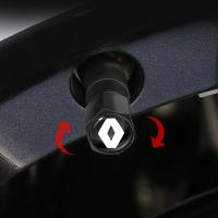 Cubiertas De Válvula De Neumáticos Para Coche Con Llavero Y Abrazadera Accesorios Para Renault Clio Laguna 2 Megane 2 3 Duster Logan Captur - details 7