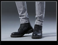Pantalones De Mezclilla Ajustados Para Hombre Estilo Coreano Moda De Otoño Cierre Con Cremallera Y Botones De Moda Versátil Para Jóvenes - details 12