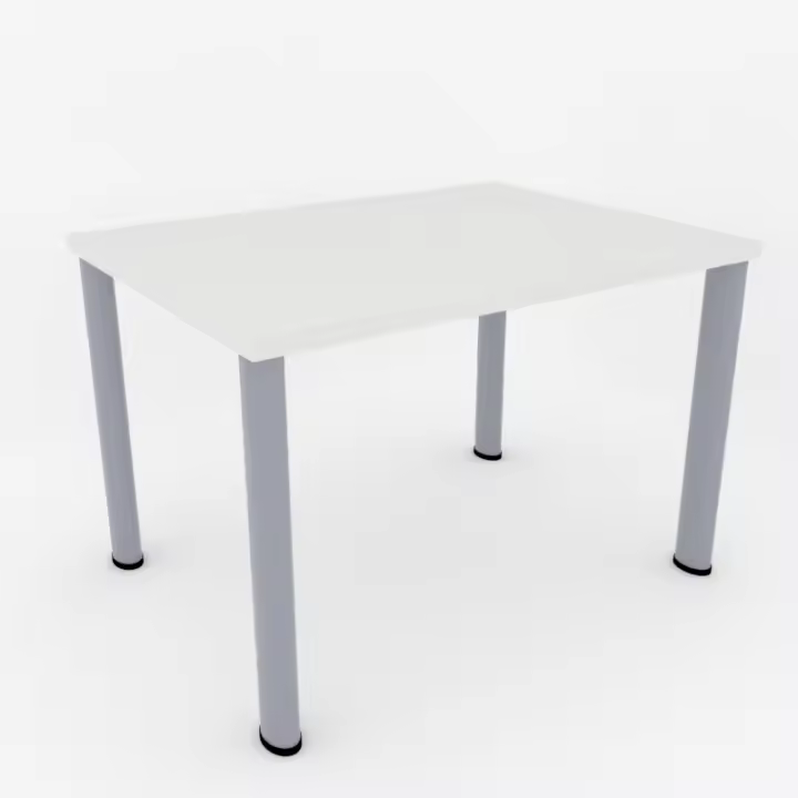 OFICIT Mesa Escritorio Pequeña 80x60 Cm Color Gris Plata - 1