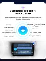 Junsun-Radio Multimedia con GPS para coche autorradio 2Din con voz IA Android para Audi A4 B9 B8 B7 B6 S4 RS4 SEAT Exeo, Carplay RDS DSP - details 5
