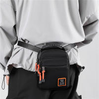 Bolso Pequeño De Nylon Para Hombre 2024 Moda Casual Bolso De Hombro Cruzado Maletero Mini Para Occasiones Variadas Cierre De Cremallera - details 5