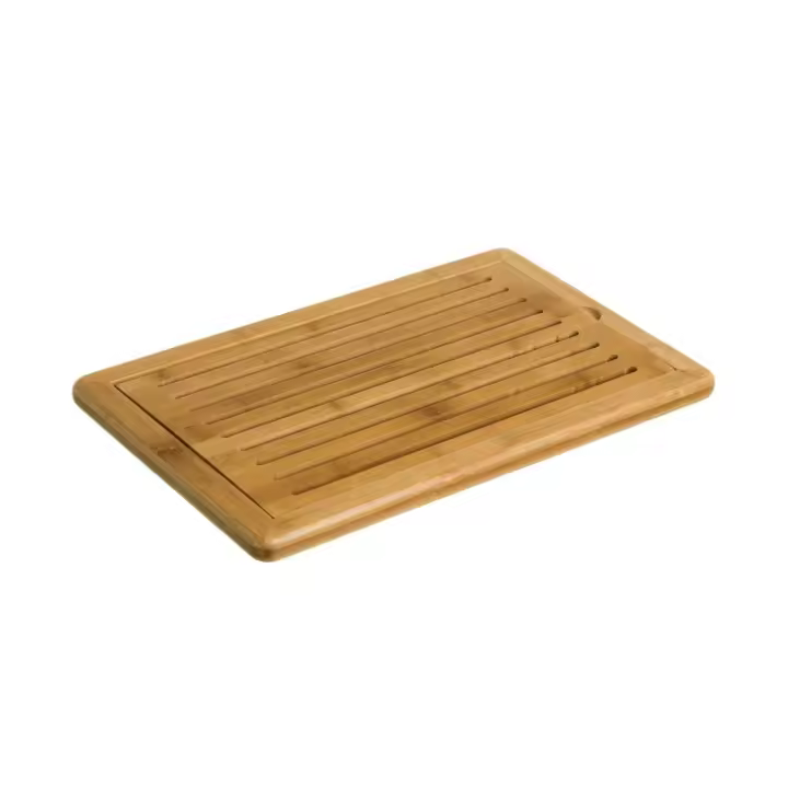 Dcasa Tabla de cortar pan de bambú para cocina - 1