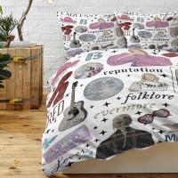 Set De Fundas Para Edredón Y Almohadas Reversibles De 3 Piezas Con Estampado De Mujer Cantante Rubio Y Guitarra Funda Para Edredón Y Dos Fundas De Almohada Material Poliéster Suave Moderno - details 9