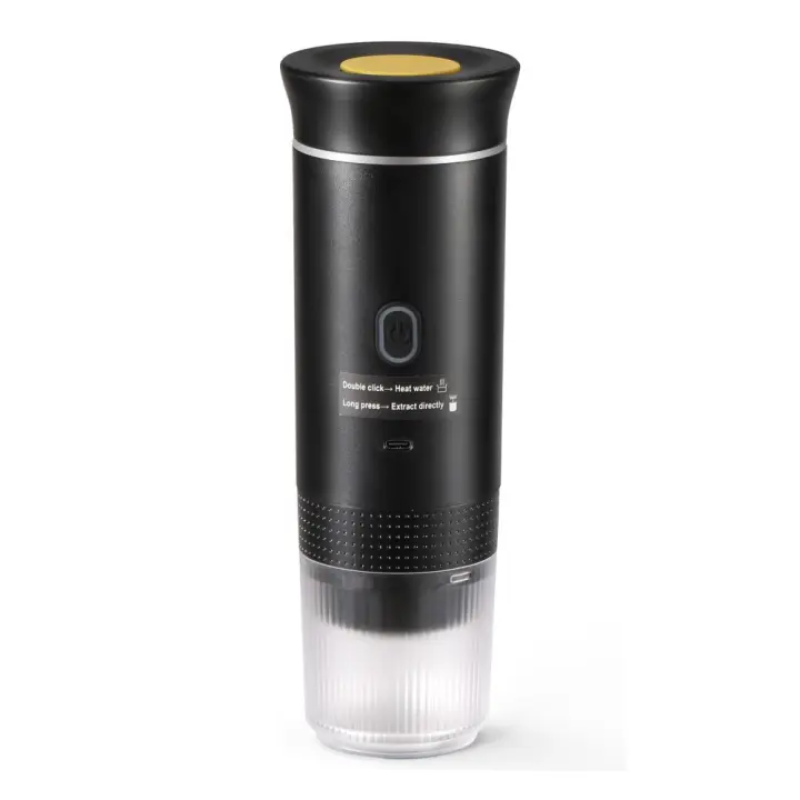 3 en 1 Machine à café expresso électrique portable sans fil pour voiture et maison, cafetière de camping, capsule de poudre, cafetière de voyage - 1