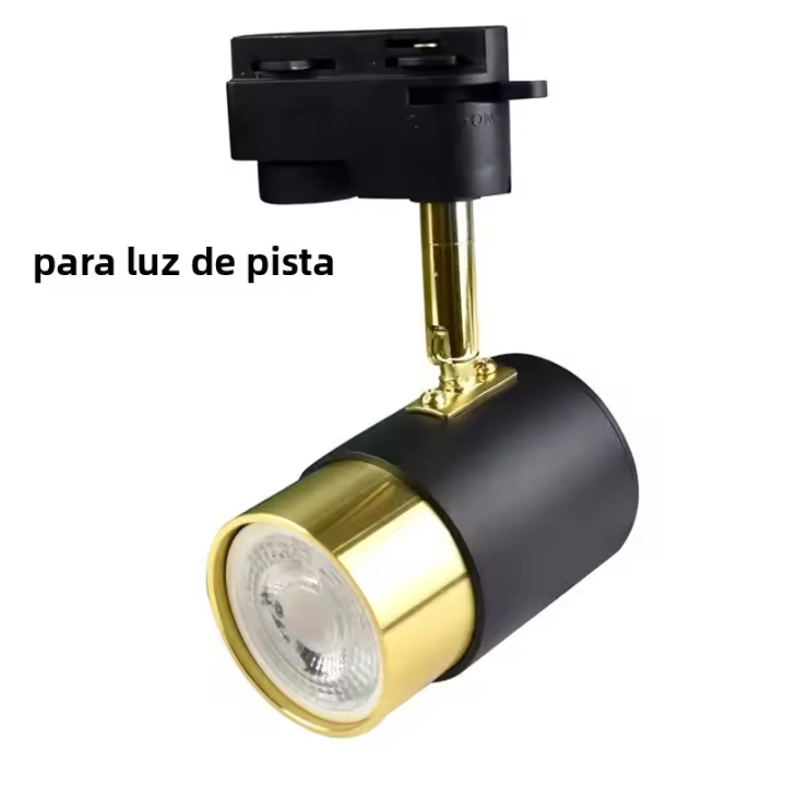 Spotlight De Techo LED GU10 Ajustable En Ángulo Multi Para Decoración De Habitaciones Sala De Estar Bares Tiendas Luz De Tramo De Rail Material De Aluminio - 1